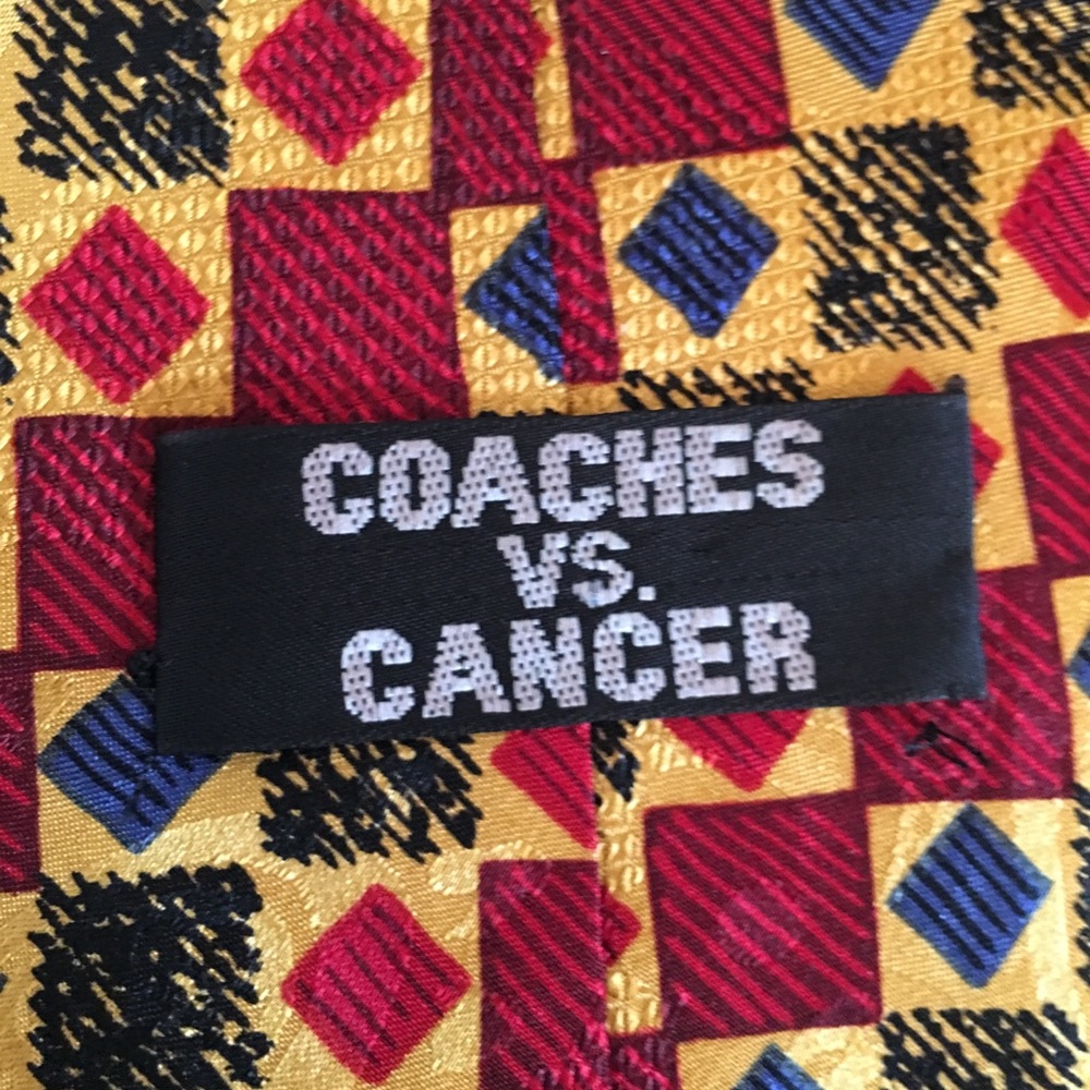 💯Silk tie coaches vs. cancer